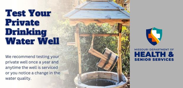 test your private drinking water well