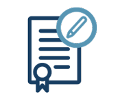 Register a Record certificate with pencial