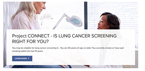Project connect - is lung cancer screening right for you?