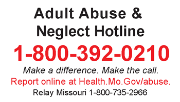 Adult Abuse and Neglect Hotline, 1-800-392-0210, Make a difference. Make the call.