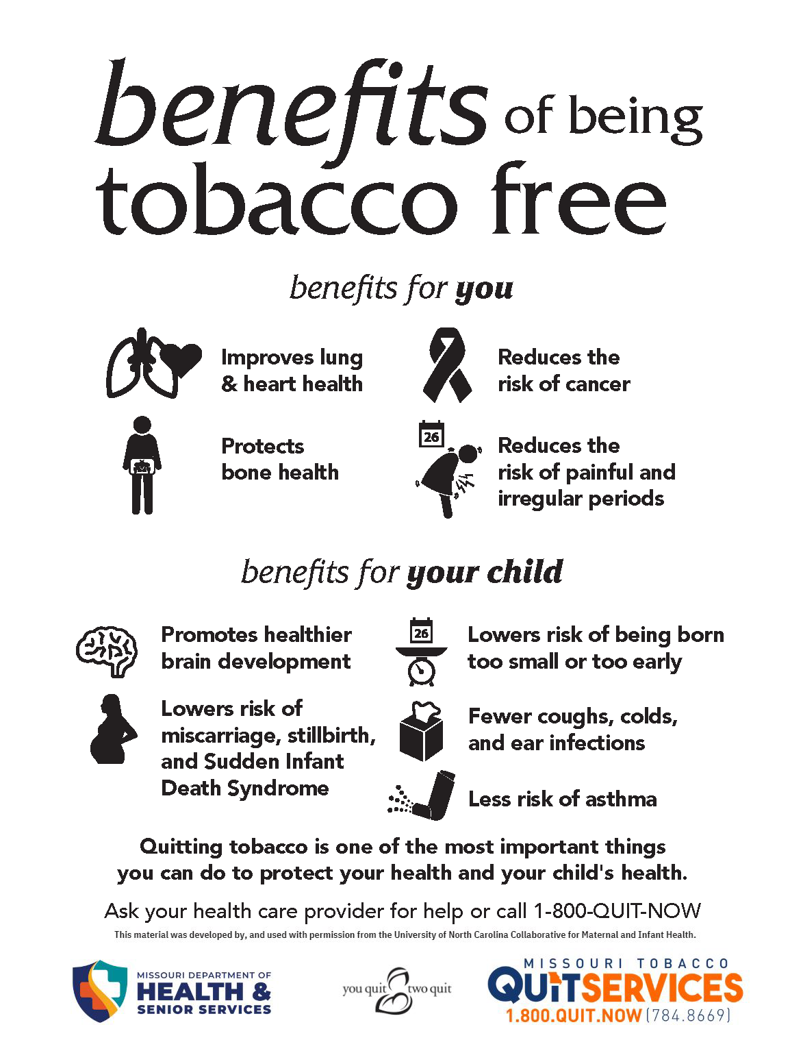 Tobacco free benefits resource